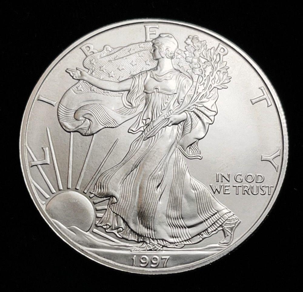 Better Year 1997 American Silver Eagle MS69 (1 of 2)