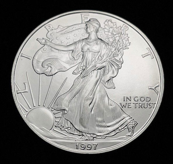 Better Year 1997 American Silver Eagle MS69 (1 of 2)