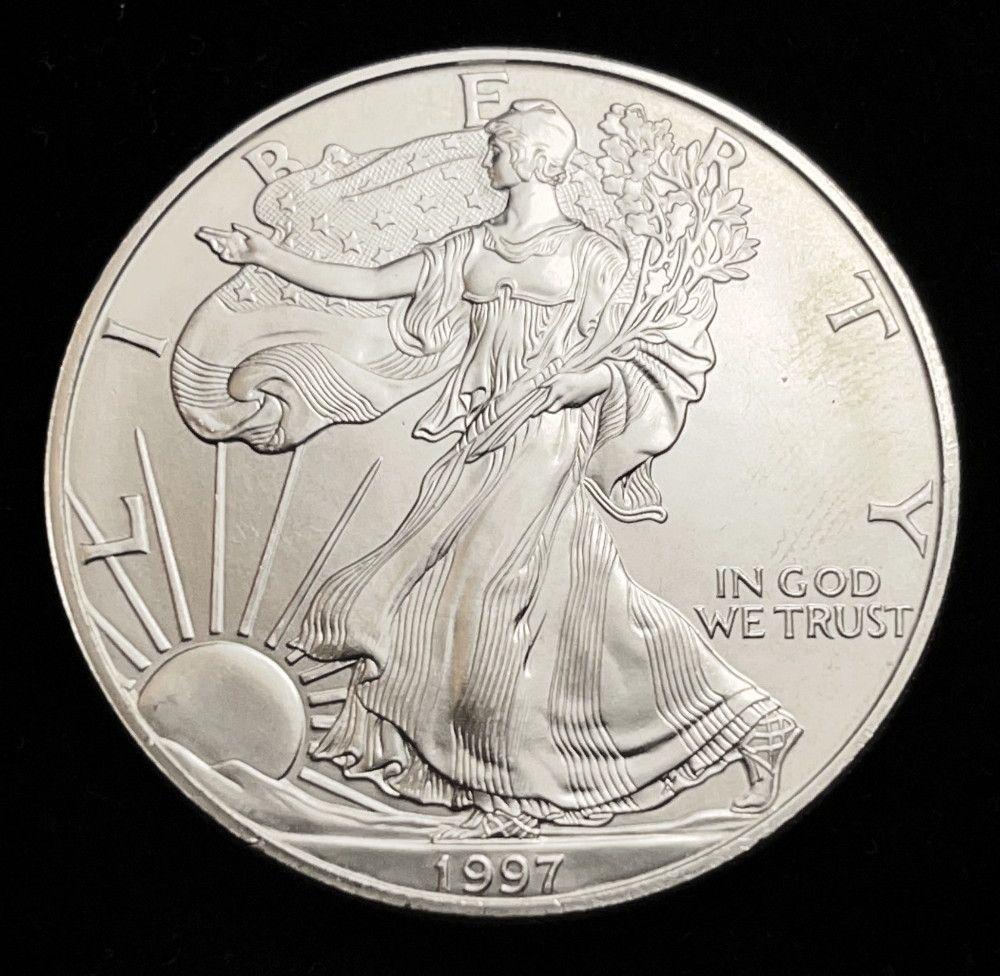 Better Year 1997 American Silver Eagle MS69 (1 of 2)