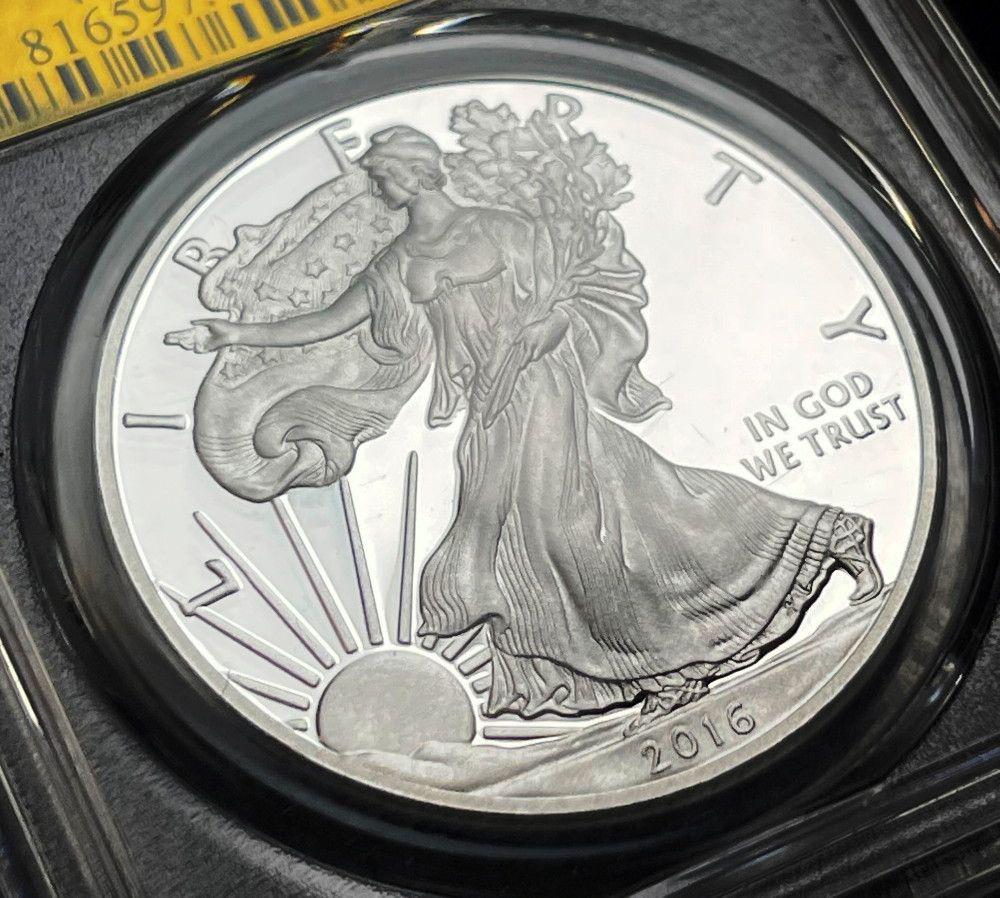 2016-W WP Mint Hoard Silver Eagle PCGS PR70DCAM (1 of 4)