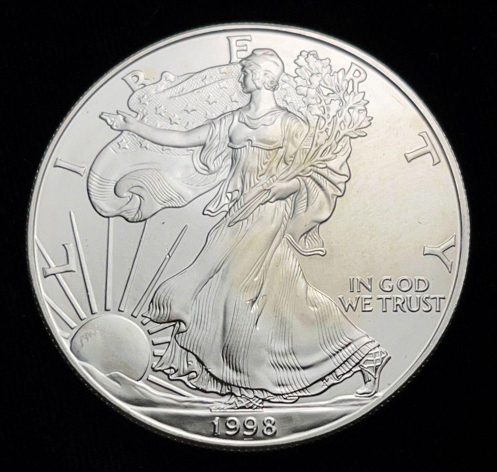 1998 American Silver Eagle MS69 (1 of 2)