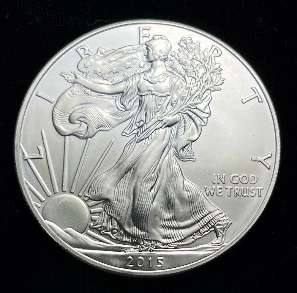 2015 American Silver Eagle MS69 (1 of 2)