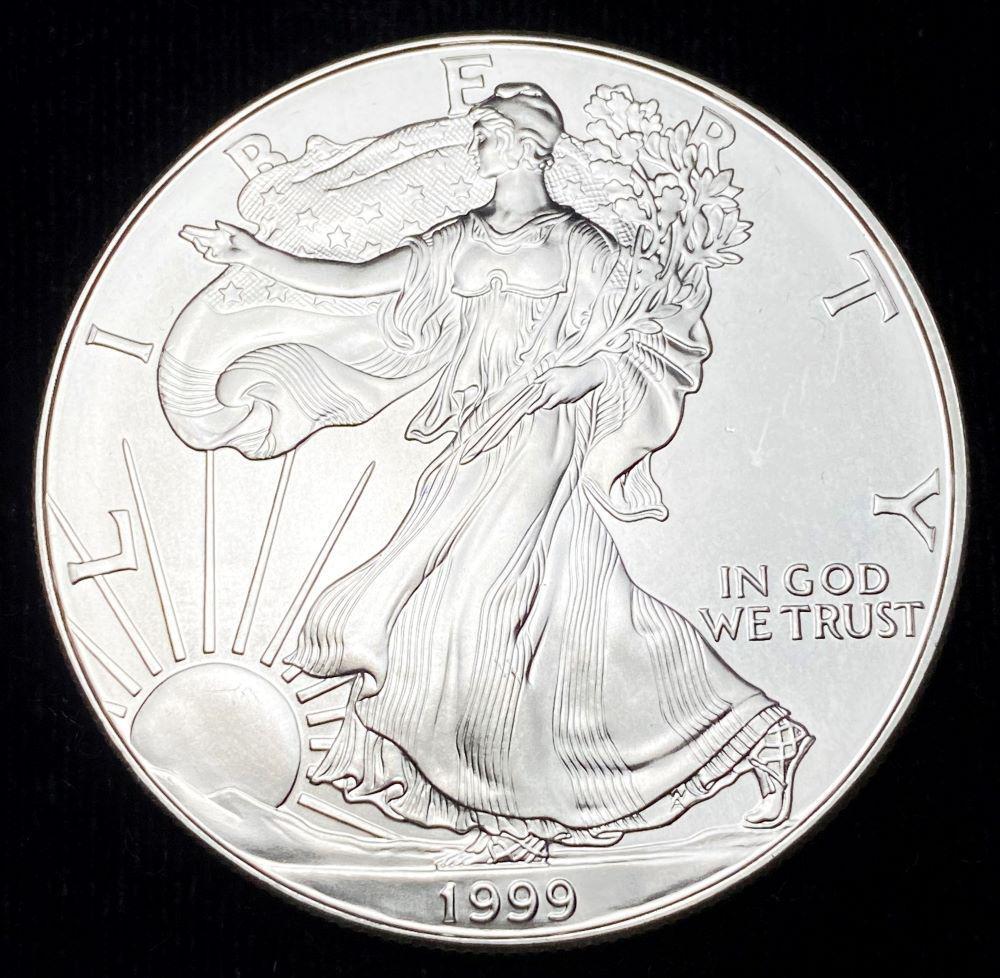 1999 American Silver Eagle MS69 (1 of 2)