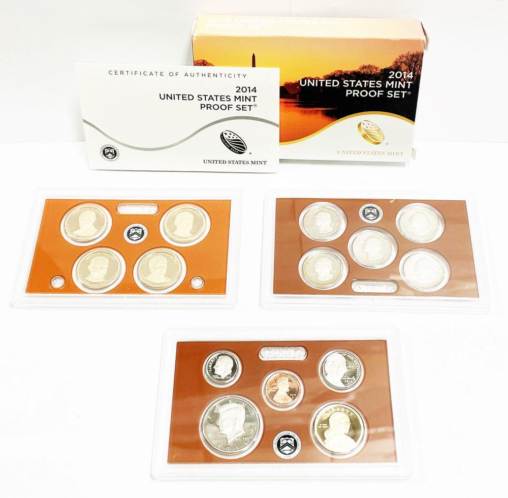 2014 United States Mint Proof Set (14-coins) (1 of 4)