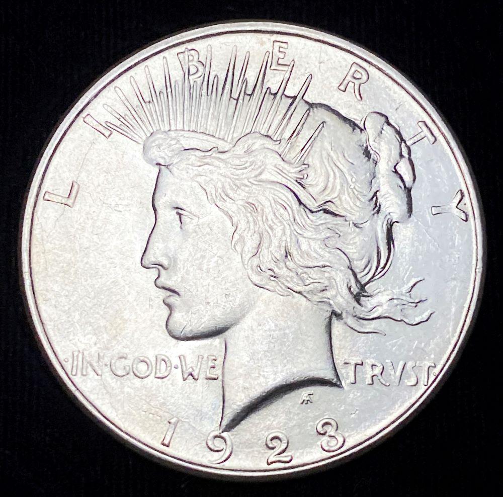1923-D Peace Silver Dollar MS63 (1 of 2)