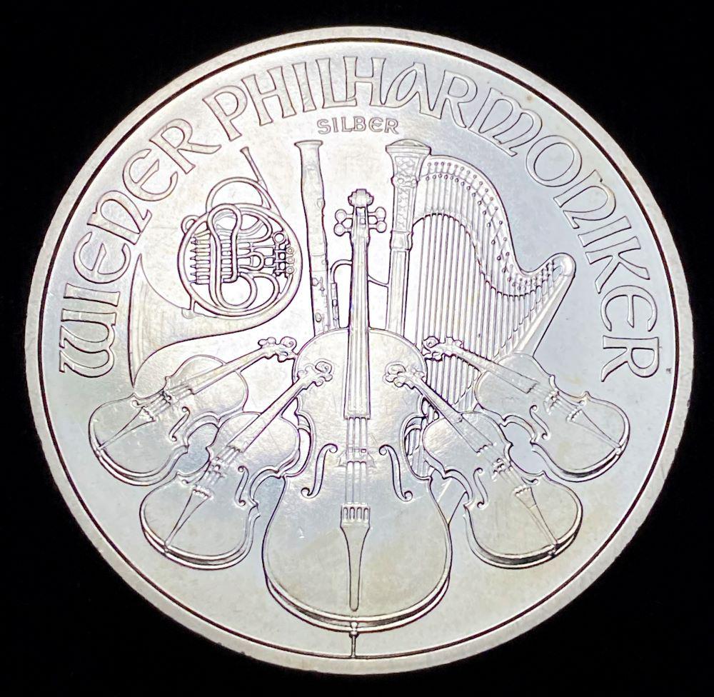 2008 Austrian Philharmonic 1 oz Silver (1 of 3)