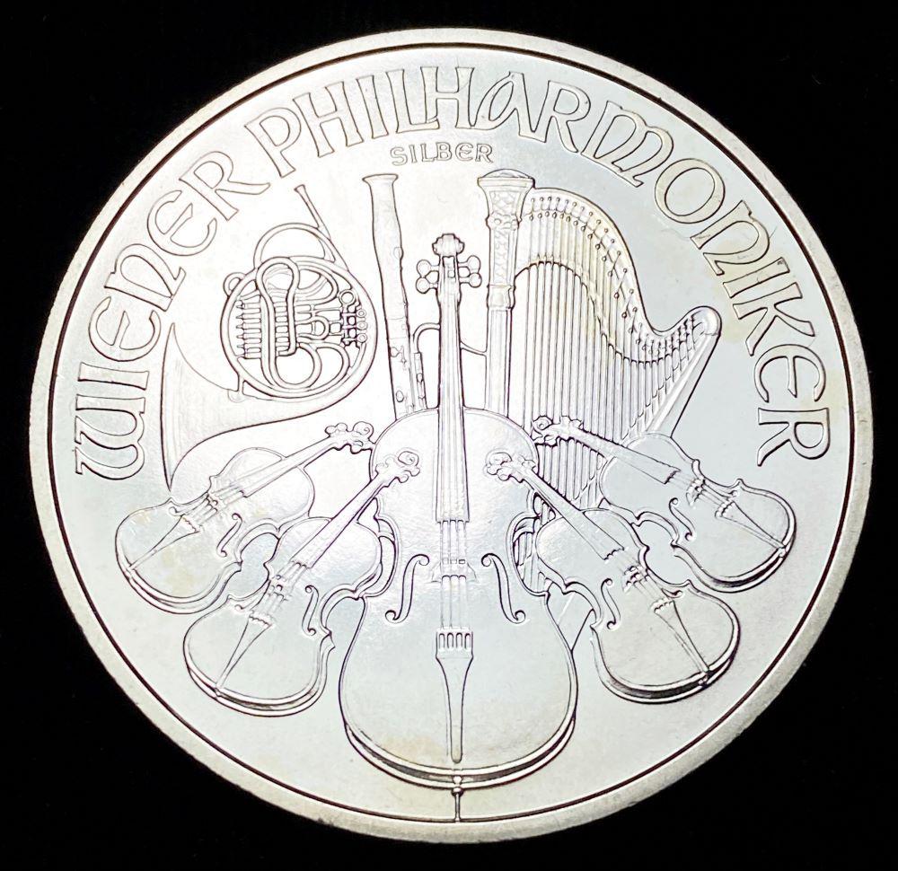 2008 Austrian Philharmonic 1 oz Silver (1 of 3)