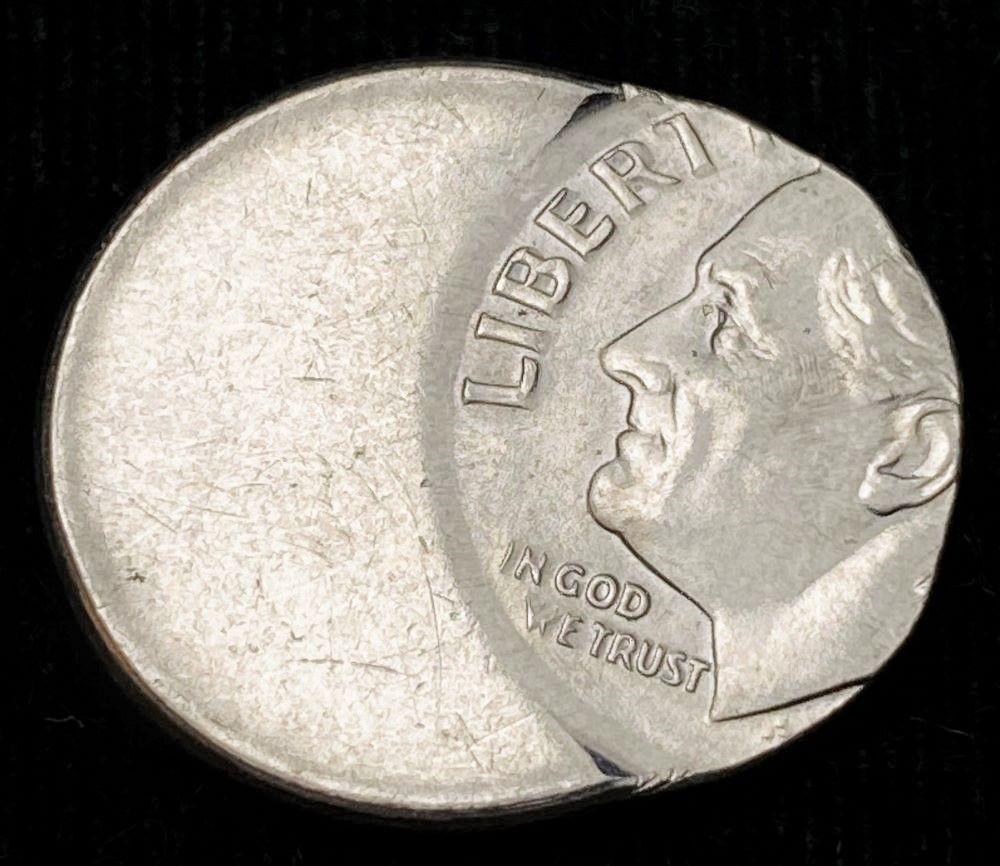 Super Cool Dramatic Roosevelt Dime Mint Error (1 of 2)