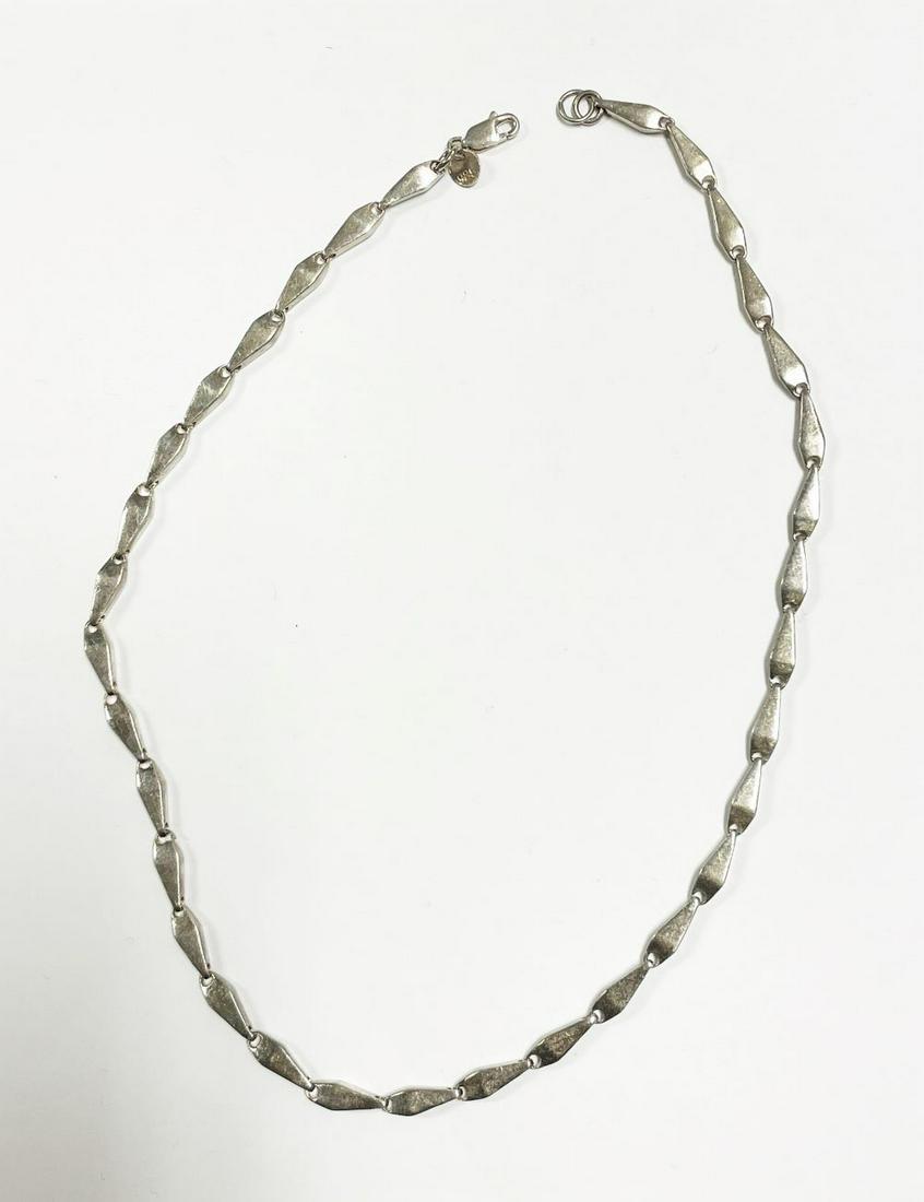 28.2 Grams 16 Inches Sterling Silver Necklace (1 of 6)