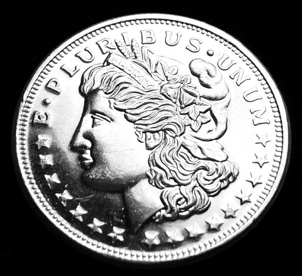 Morgan Dollar Design 1 oz Silver Proof (1 of 2)