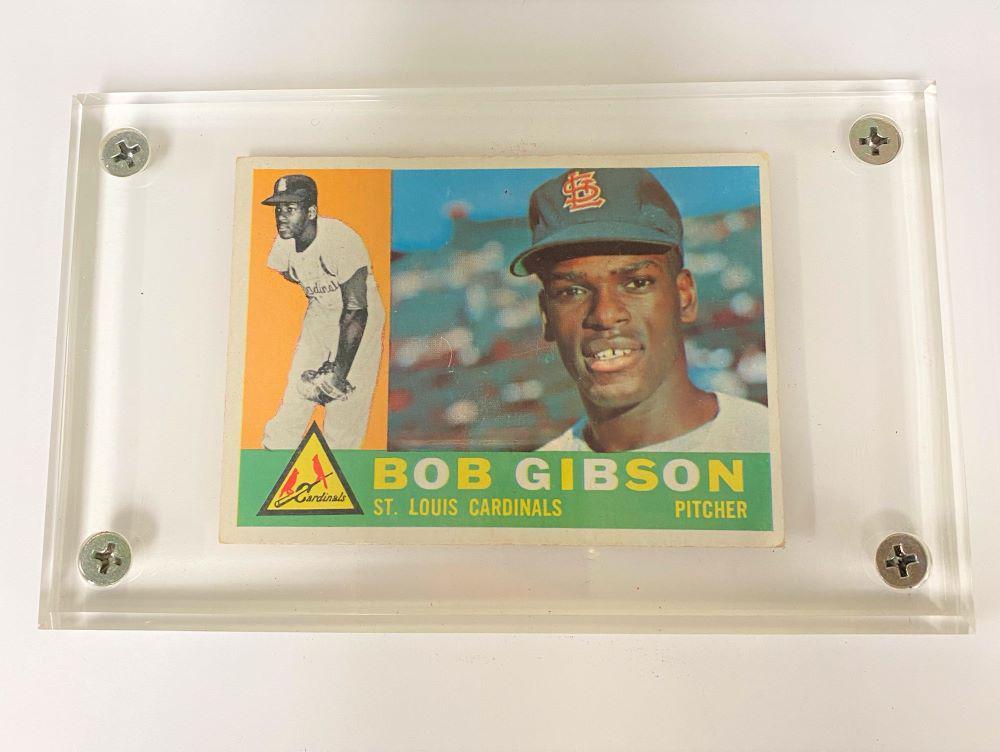 Bob Gibson 1960 Topps Card #73 (1 of 2)