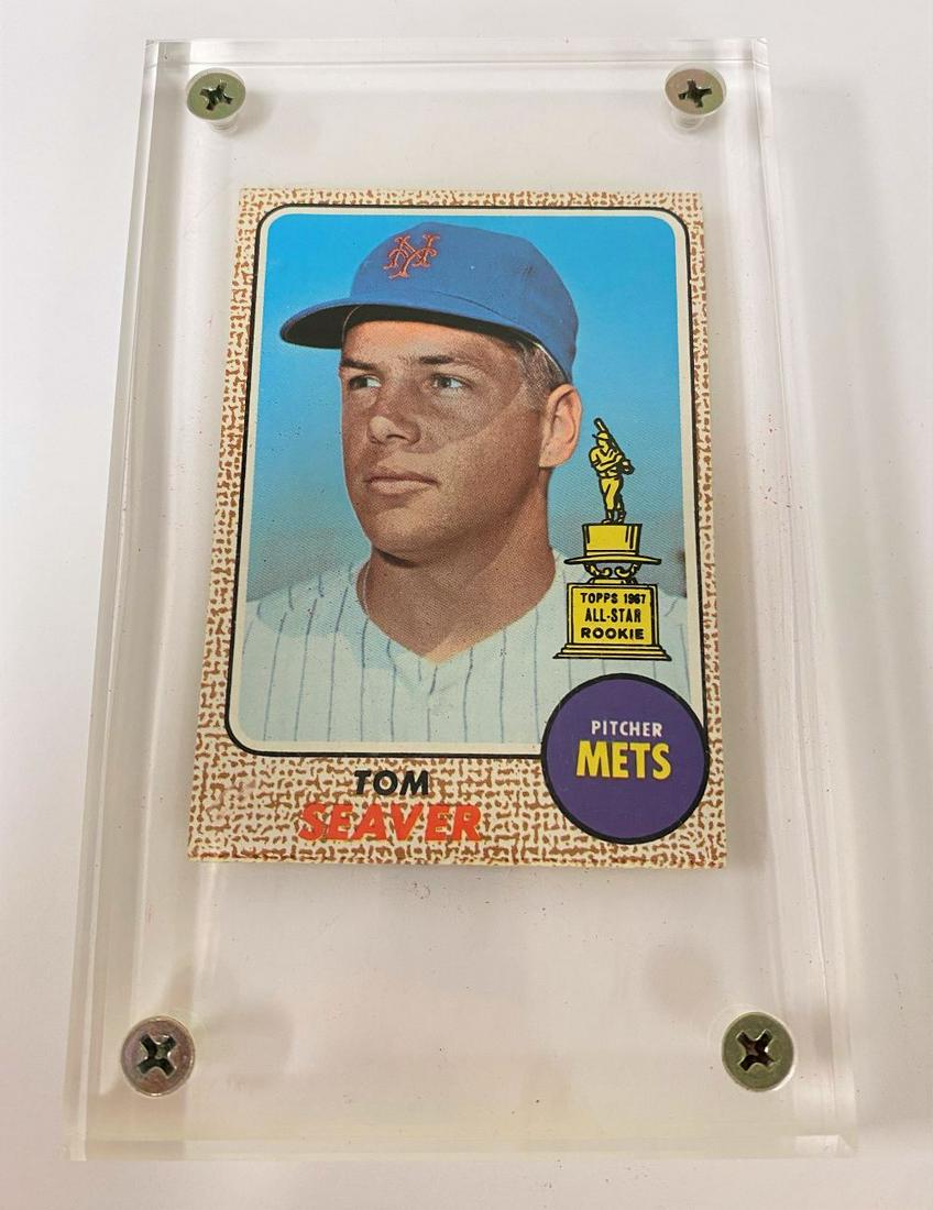 Mint Tom Seaver 1968 Topps Set Break Card #45 (1 of 2)
