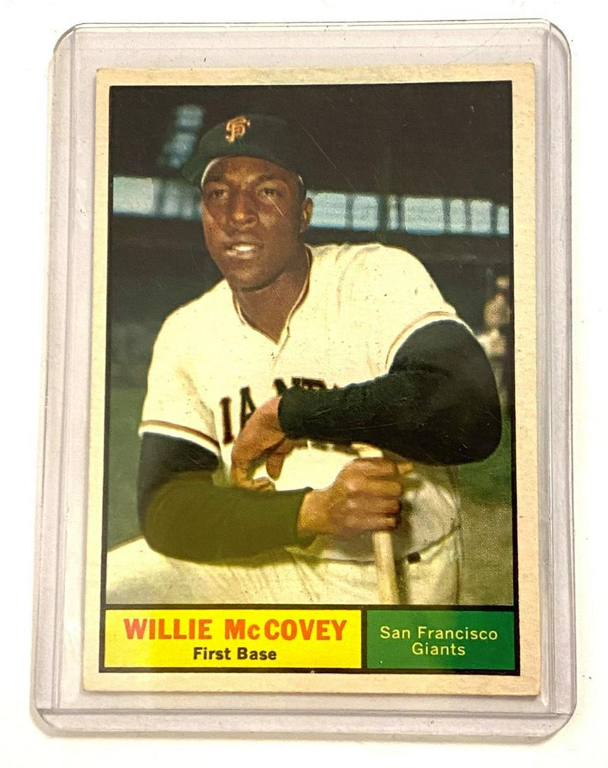 Willie McCovey 1961 Topps Set Break Card #517 (1 of 2)