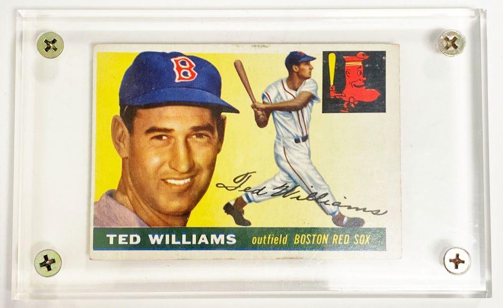 Ted Williams 1955 Topps Card #2 (1 of 10)