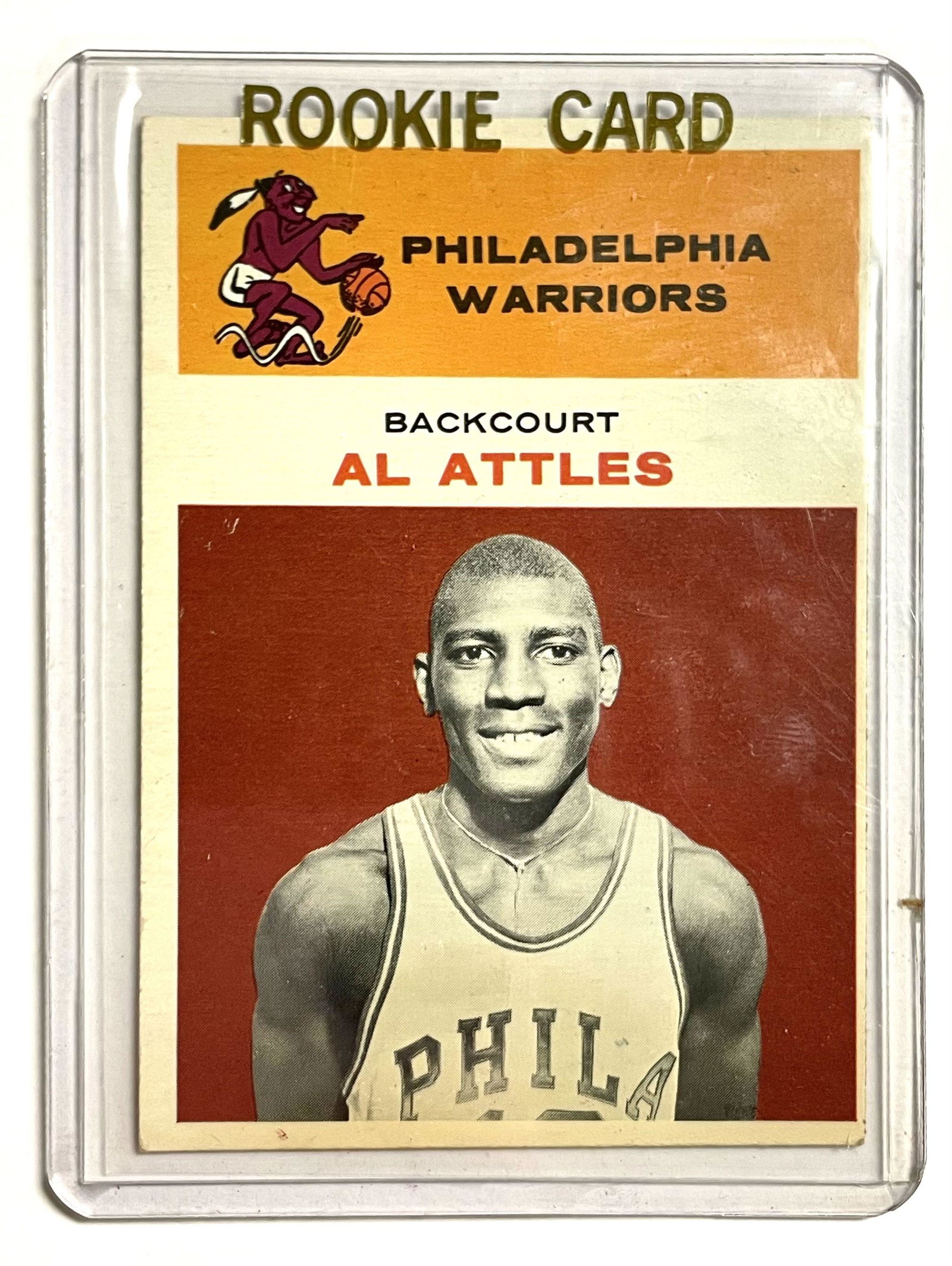 Al Attles 1961 Fleer Rookie Card #1 (1 of 2)