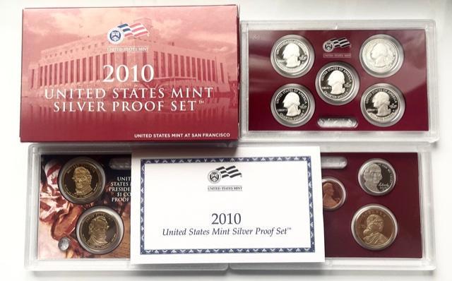 2010 United States Mint Silver Proof Set (1 of 9)