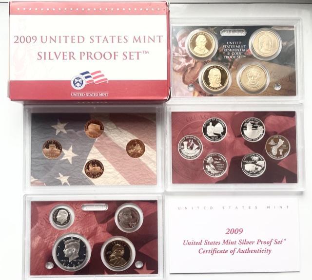 2009 United States Mint Silver Proof Set (1 of 6)