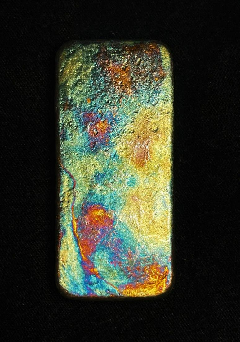 Hand Poured 5 oz .999 Silver Bar (1 of 4)