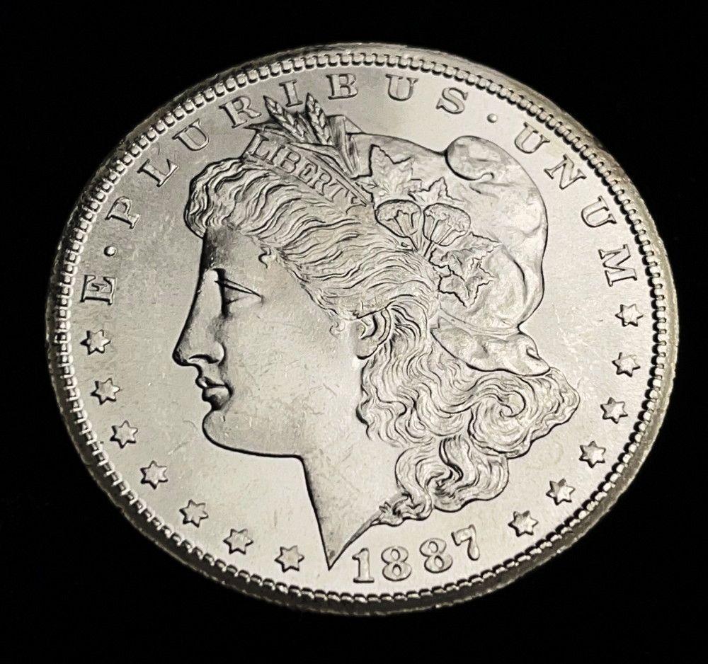 1887-S Morgan Silver Dollar MS64+ S/S Last Minute Add (1 of 4)