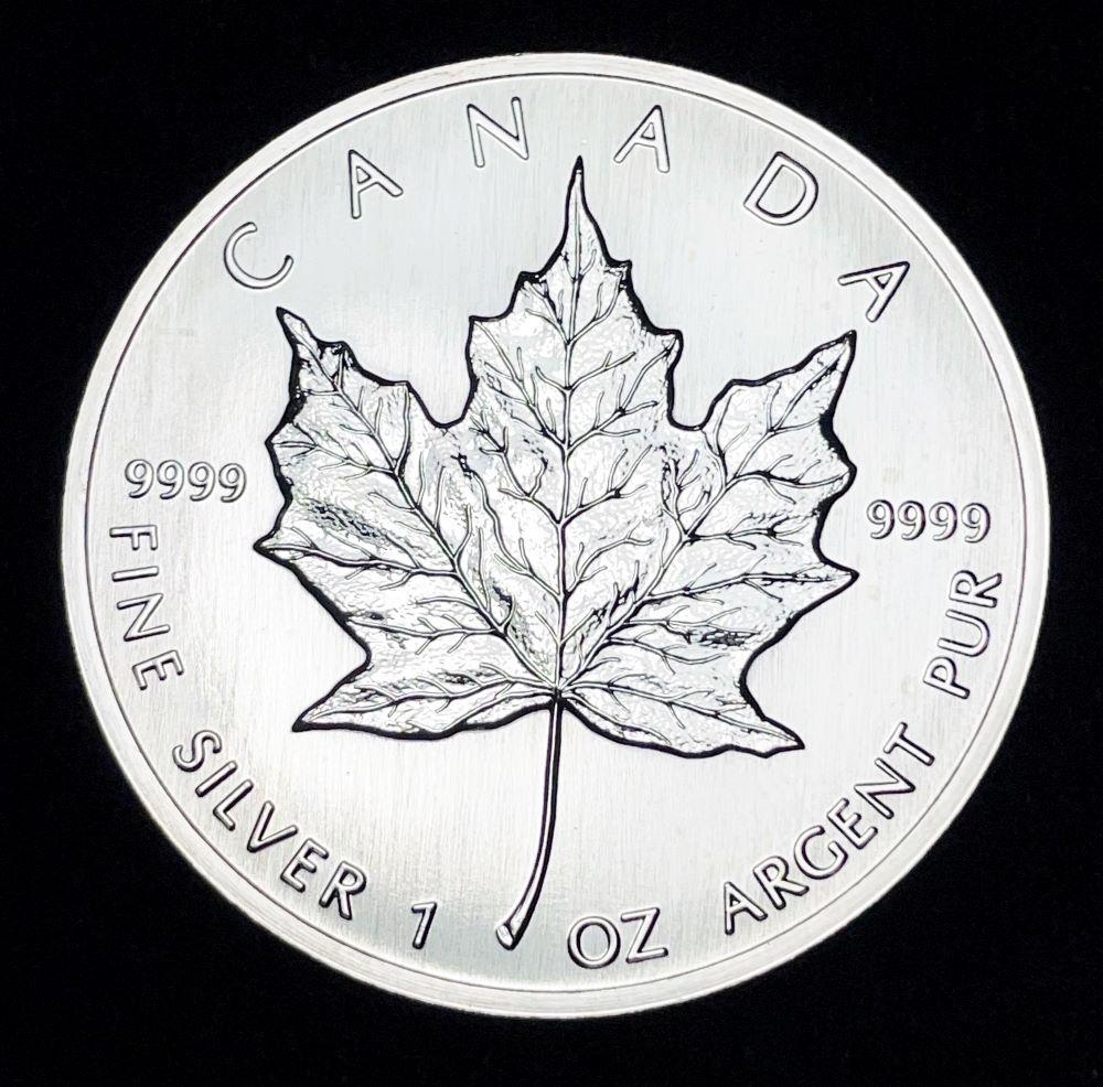 1989 Canada Silver Maple Leaf 1 oz .9999 Fine Proof (1 of 2)