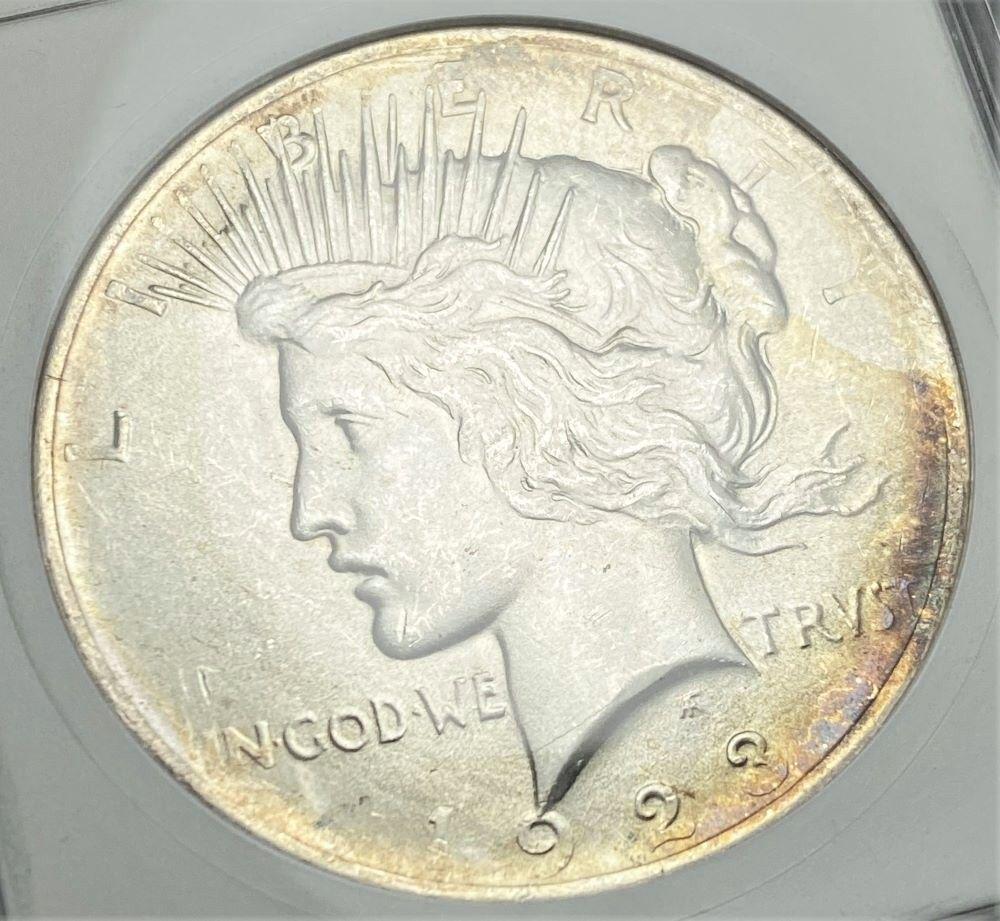 1923 Peace Silver Dollar ANACS MS64 (1 of 4)