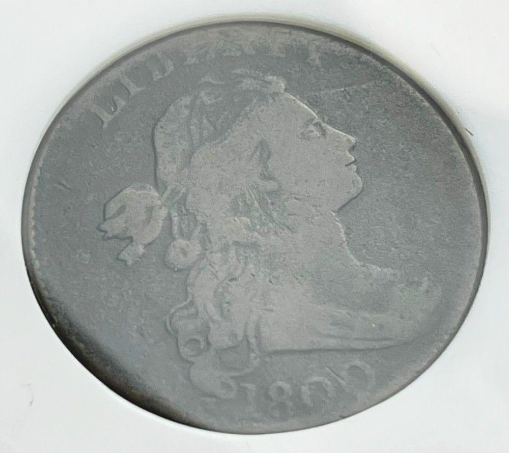 1800 Draped Bust Cent ANACS VG Details (1 of 4)