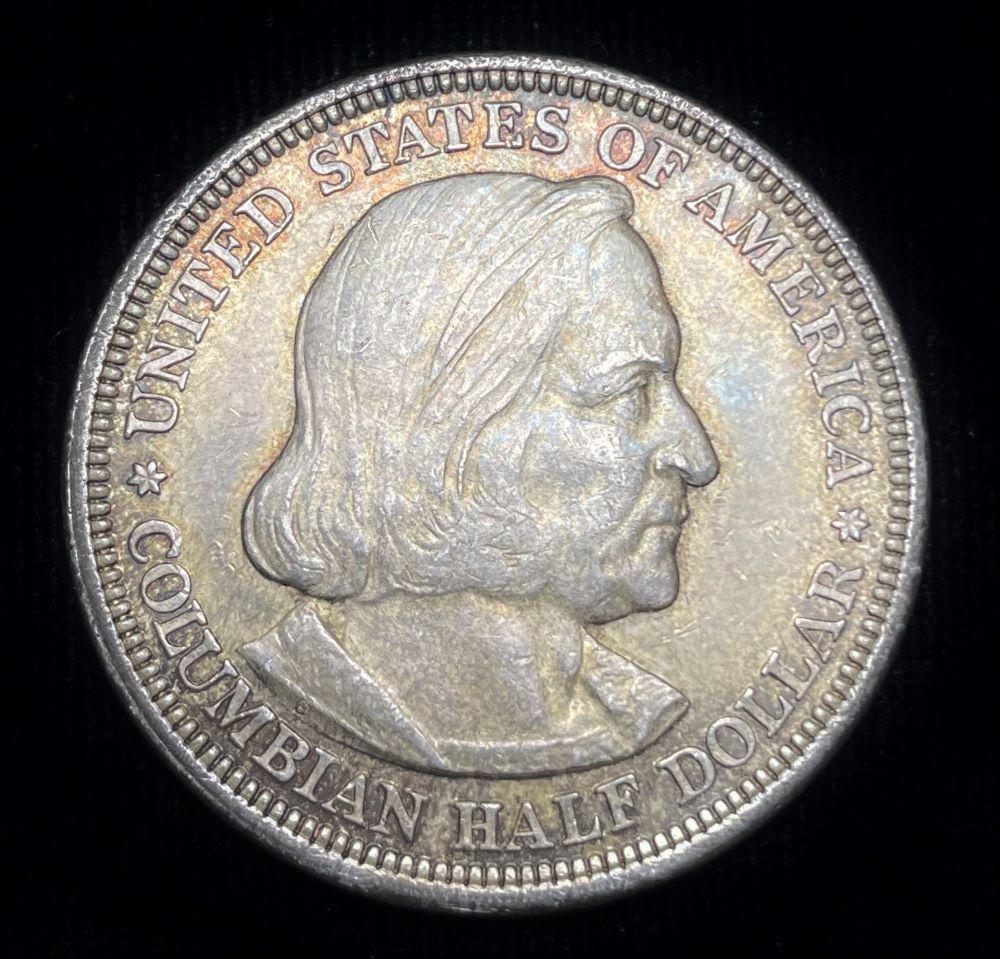 1893 Columbian Exposition Silver Half Dollar (1 of 2)