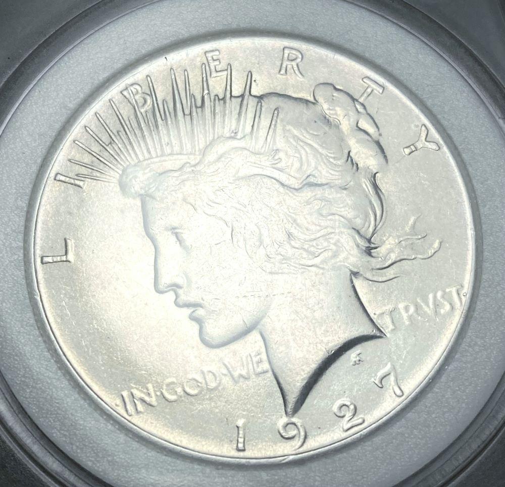 1927 Peace Silver Dollar MS67 (1 of 4)