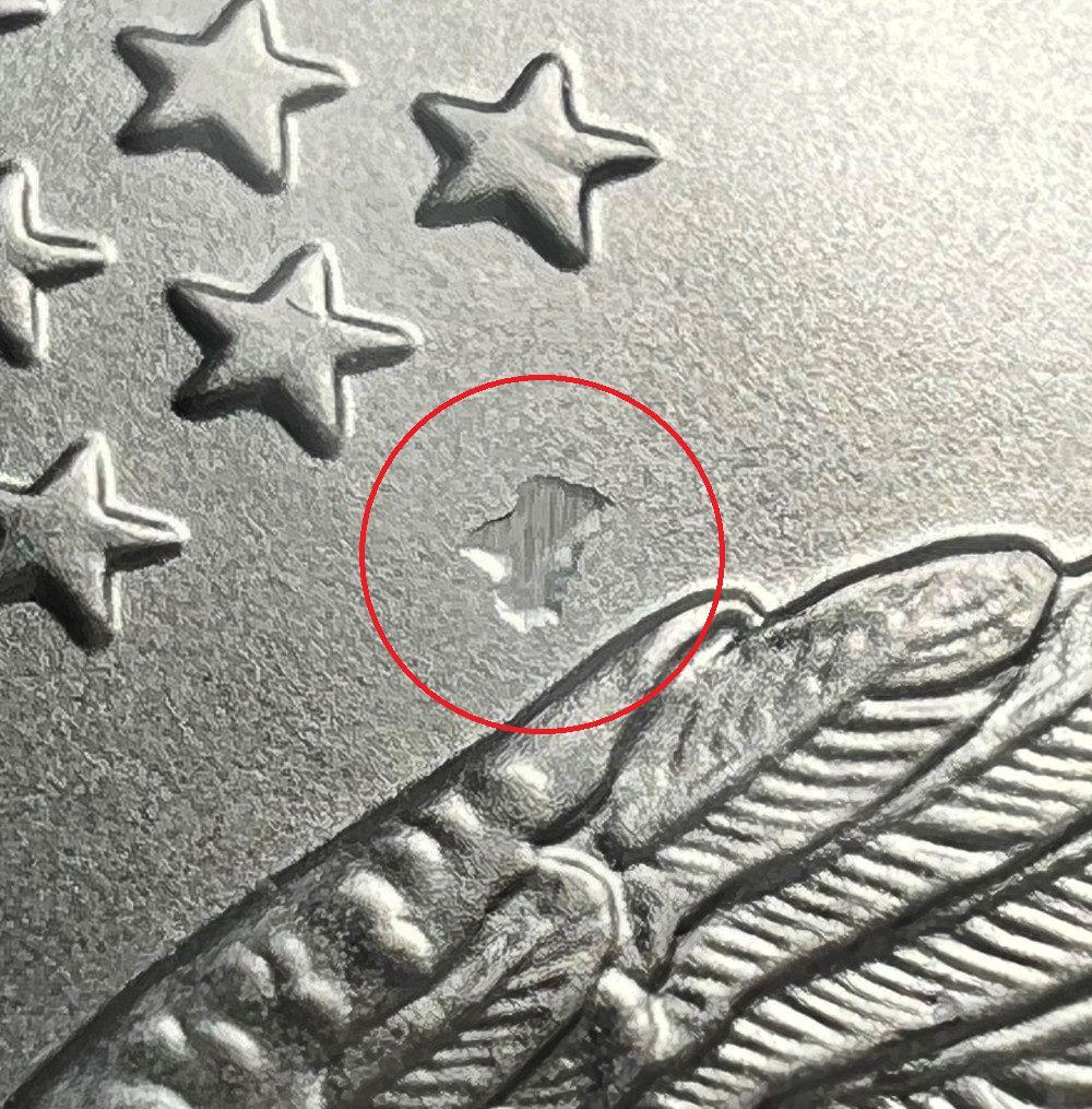 Mint Error 1992 Silver Eagle NGC MS69 Rev Struck Signed (1 of 5)