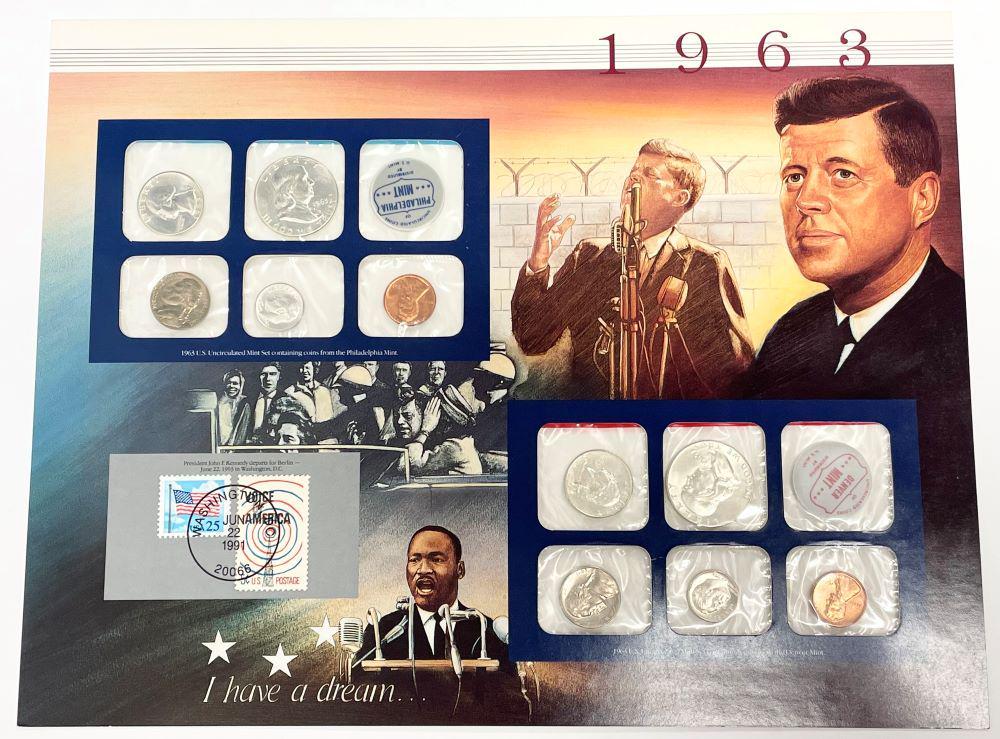 1963 U.S. Mint Set 90% Silver (1 of 9)
