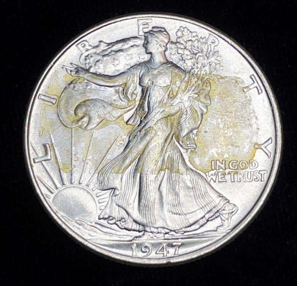 1947 Walking Liberty Silver Half Dollar MS63 (1 of 2)