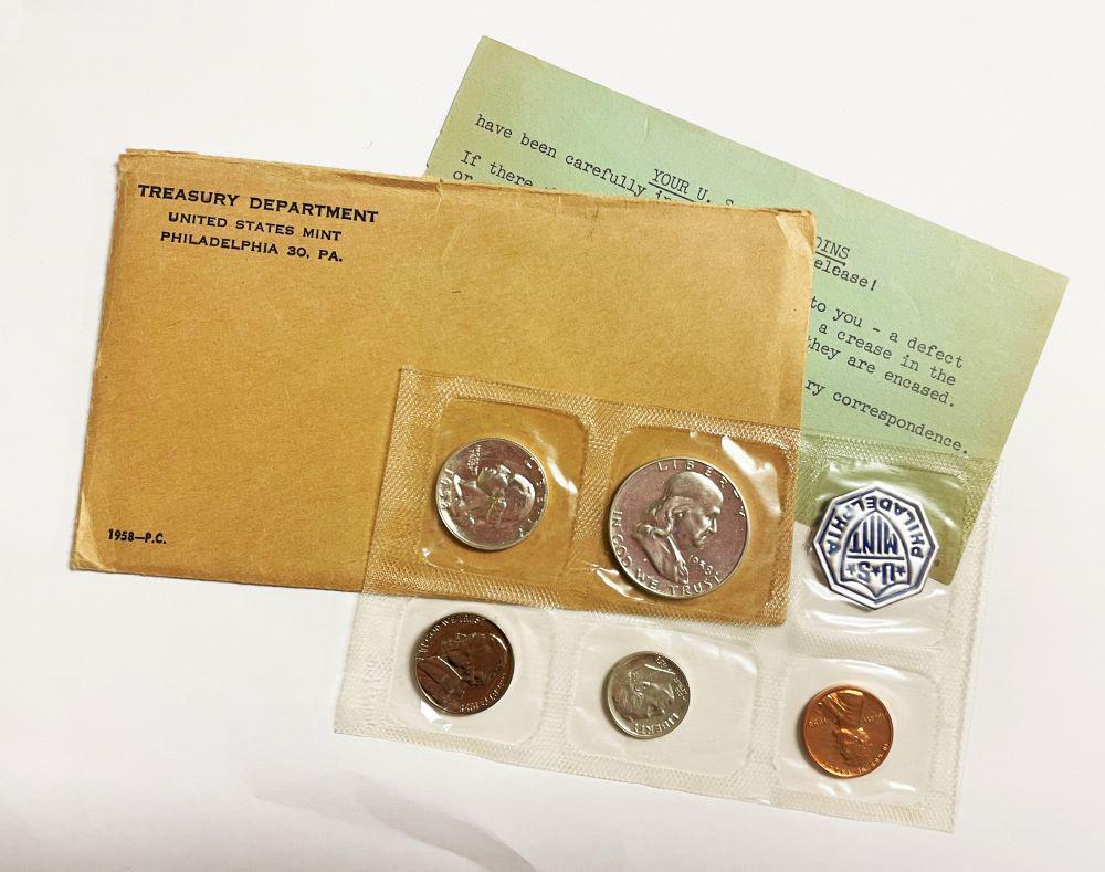 1958 U.S. Mint Set (5-coins) (1 of 4)