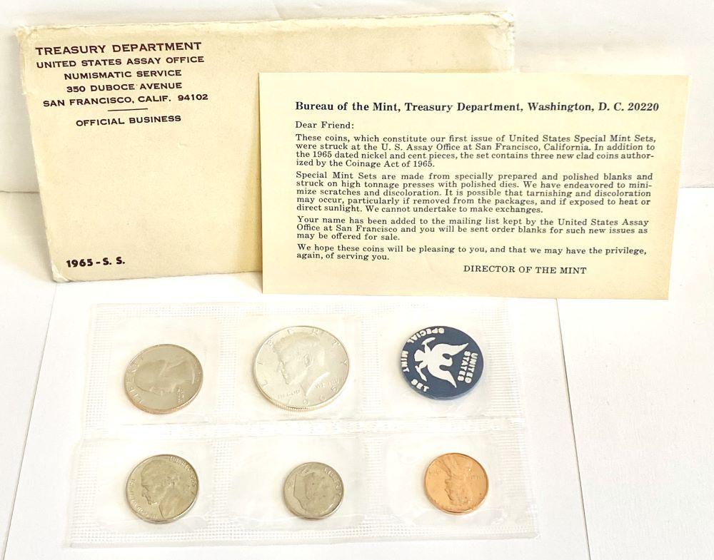 1965 US Mint Set (5-coins) (1 of 3)