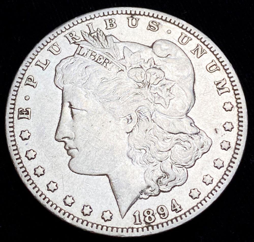 1894-O Morgan Silver Dollar Strong VF Detail (1 of 2)