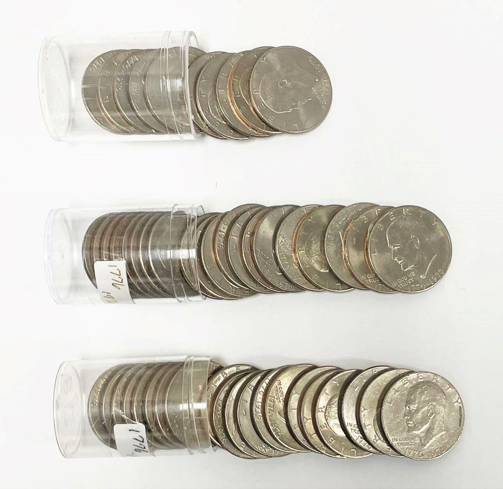 (50) Clad Eisenhower Dollars (1 of 3)