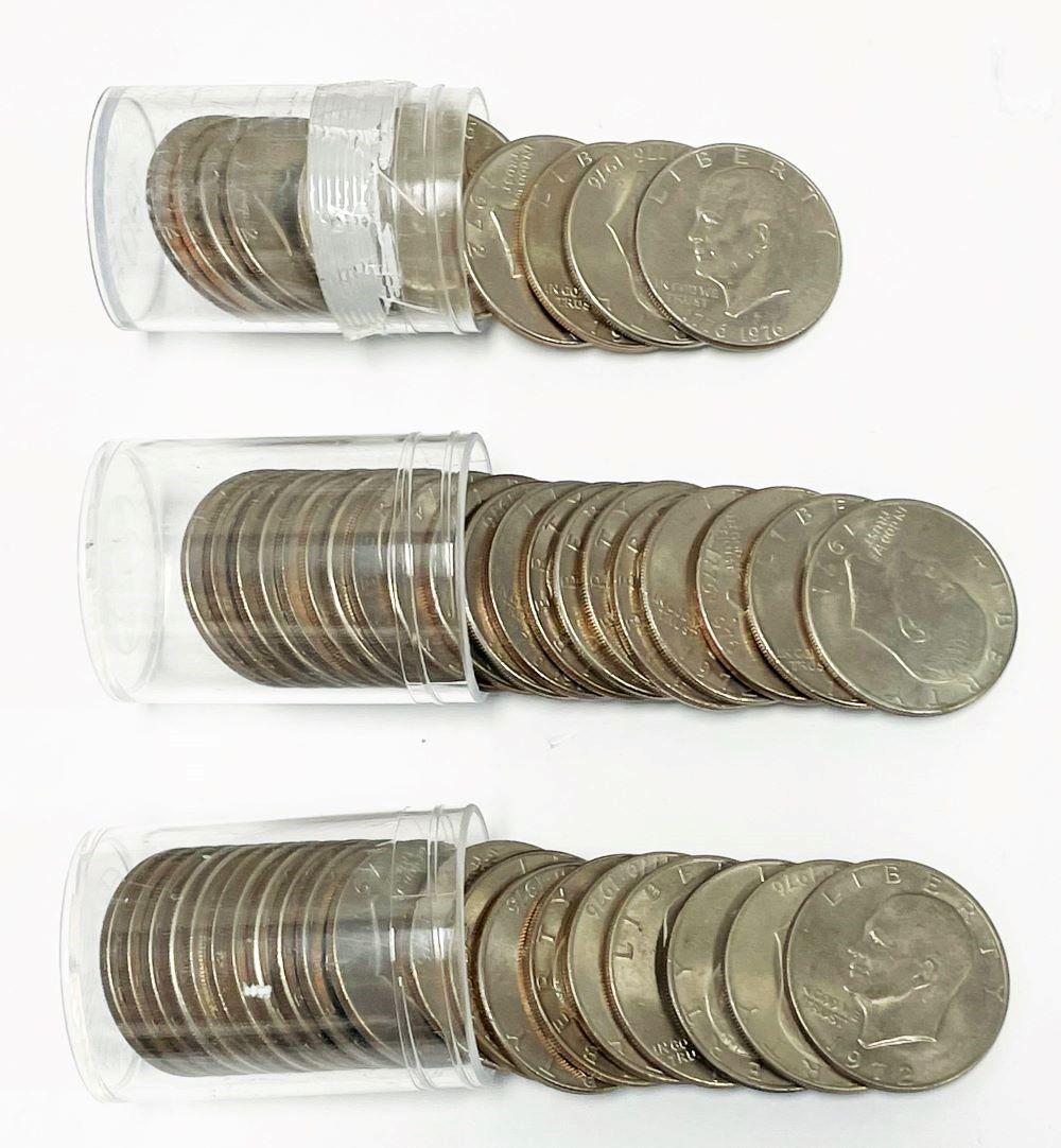 (50) Clad Eisenhower Dollars (1 of 3)