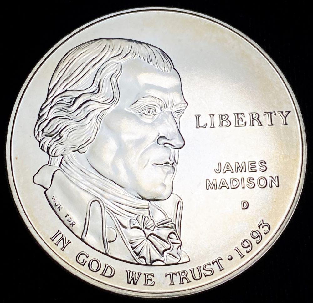 1993 United States Bill Of Rights Commem. Set (2-coins) (1 of 5)