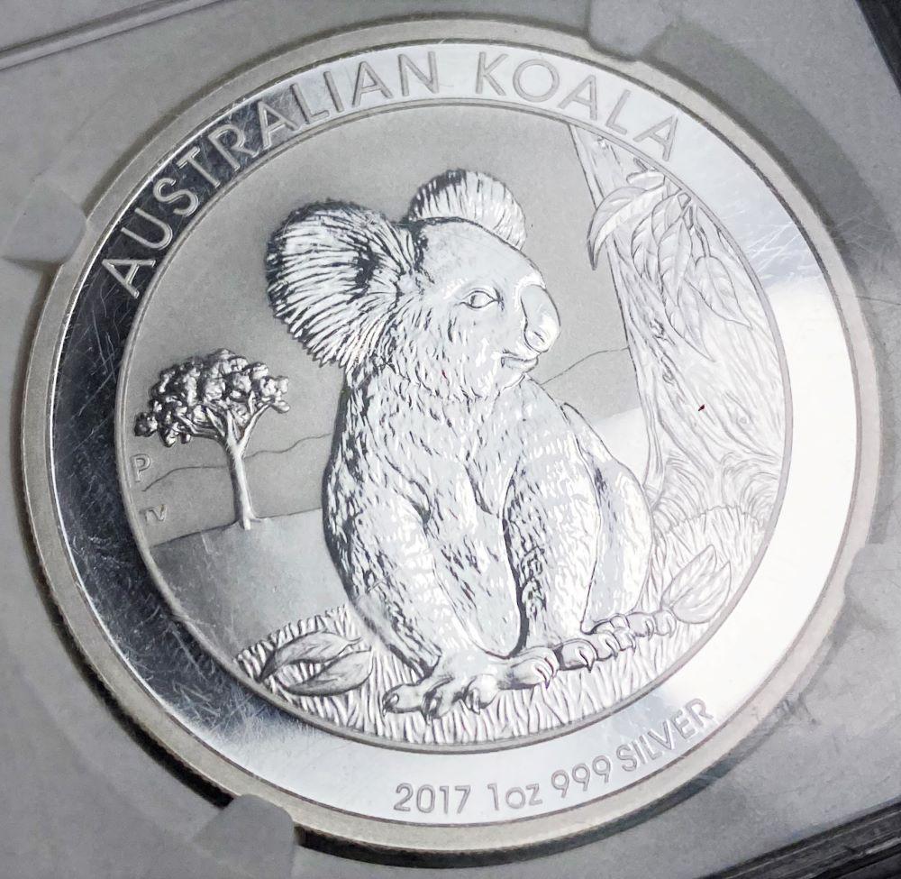 2017 Australia $1 Koala Silver 1 oz NGC MS70 (1 of 4)