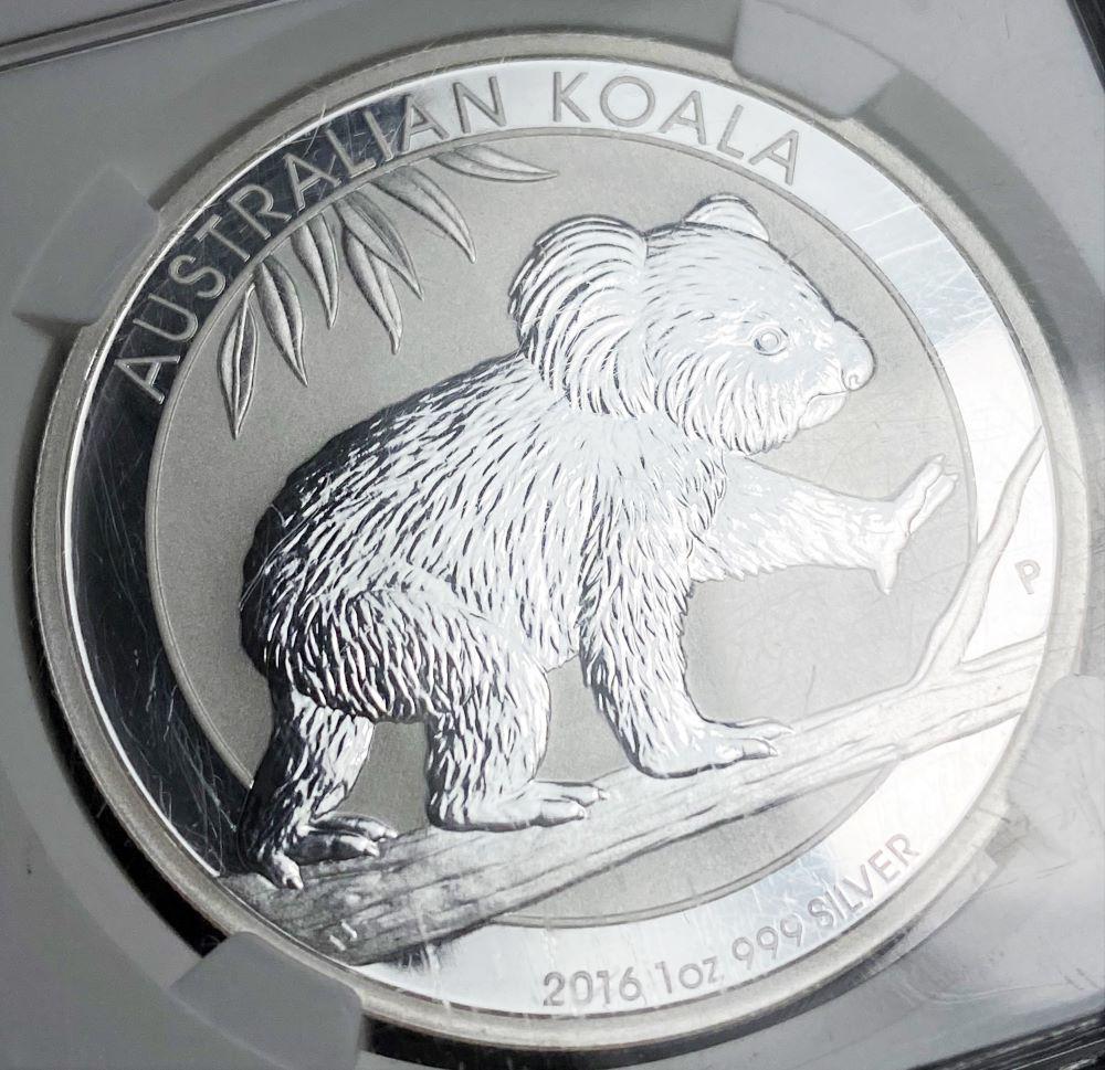 2016 Australia $1 Koala Silver 1 oz NGC MS70 (1 of 4)