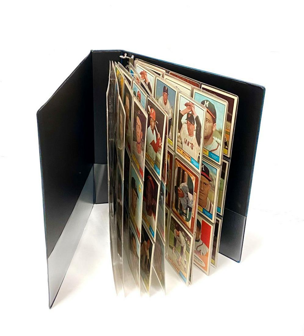 Vintage 1960s Baseball Card Lot 10x Binder Pages (1 of 11)