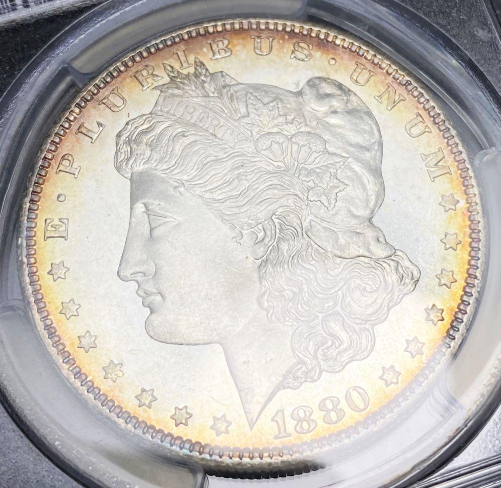 (5) 1880-S Morgan Silver Dollar PCGS (1 of 15)