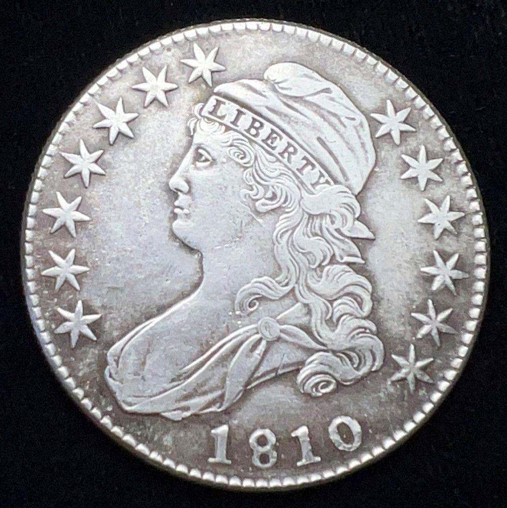 1810 Draped Bust Half Dollar VF/XF (1 of 2)