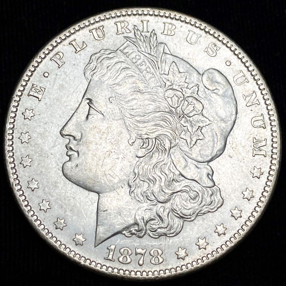 Original 1878-S Morgan Silver Dollar MS63 (1 of 4)