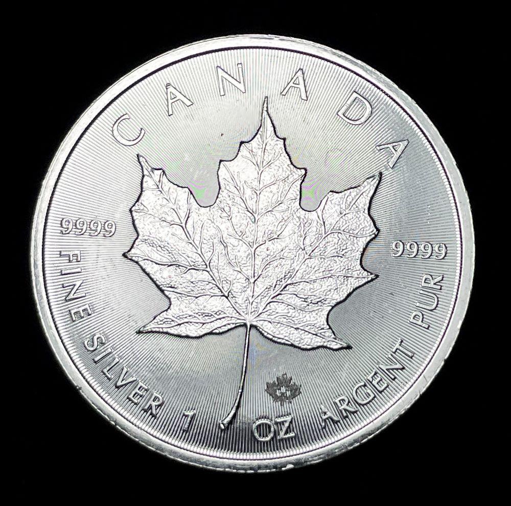 2020 Canada Silver Maple Leaf 1 ozt .9999: Winner shall receive the exact coin shown here. (JM/UU)