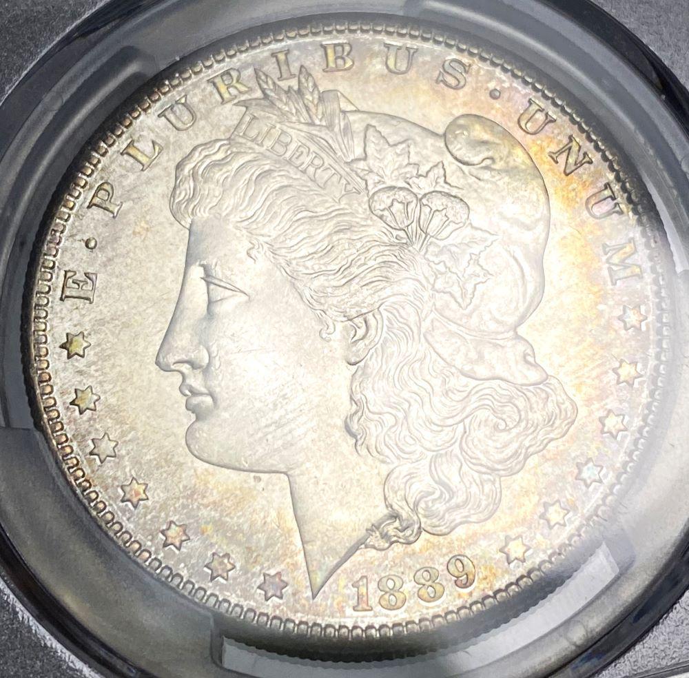 1889-S Morgan Silver Dollar PCGS MS65 (1 of 5)