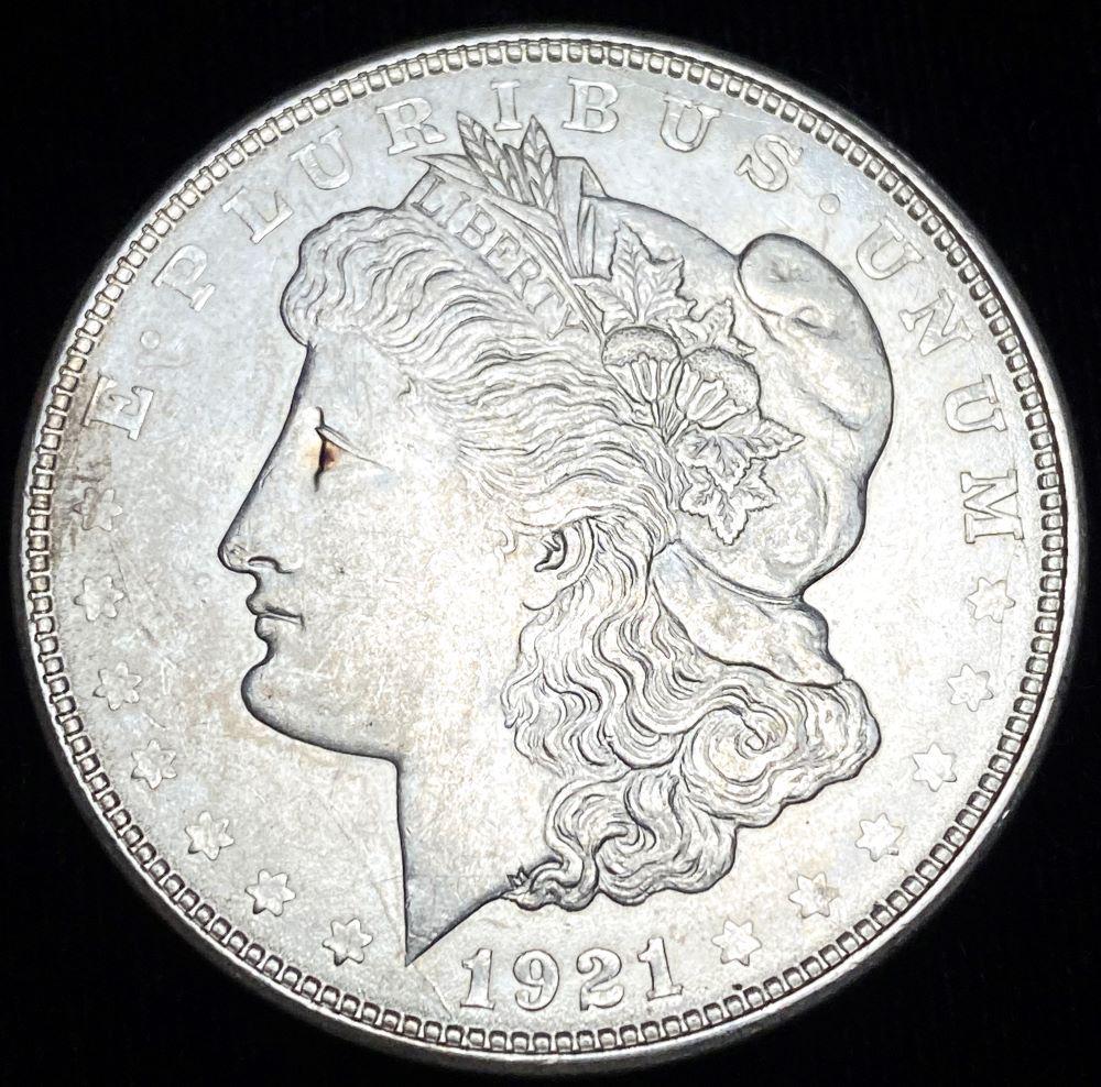 1921-D Morgan Silver Dollar MS63 (1 of 2)