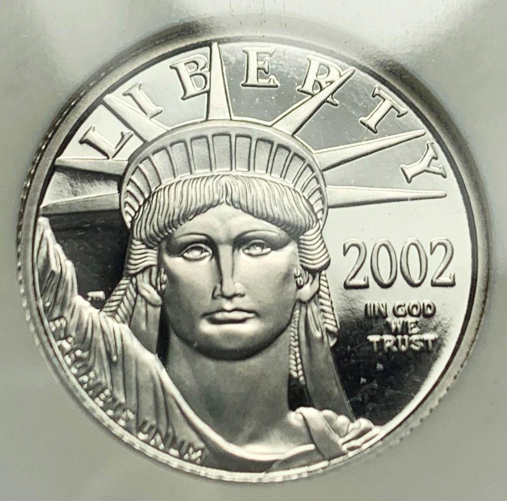 2002-W Rare Proof $25 Platinum Eagle NGC PF69 UC (1 of 4)