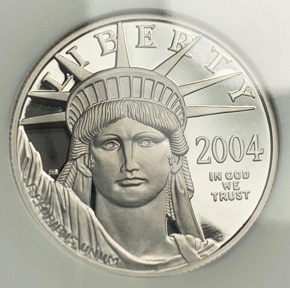 2004-W Rare Proof $50 Platinum Eagle NGC PF69 UC (1 of 4)