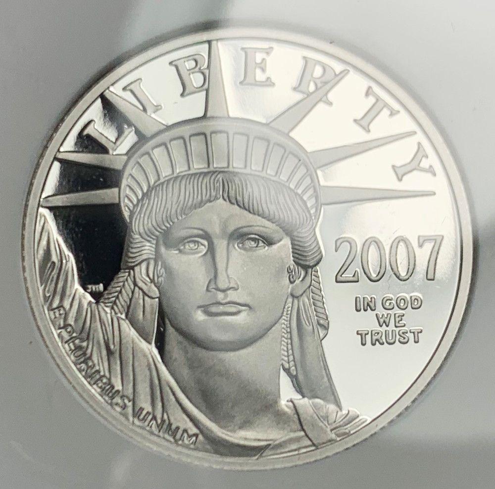 2007-W Rare Proof $50 Platinum Eagle NGC PF69 UC (1 of 4)