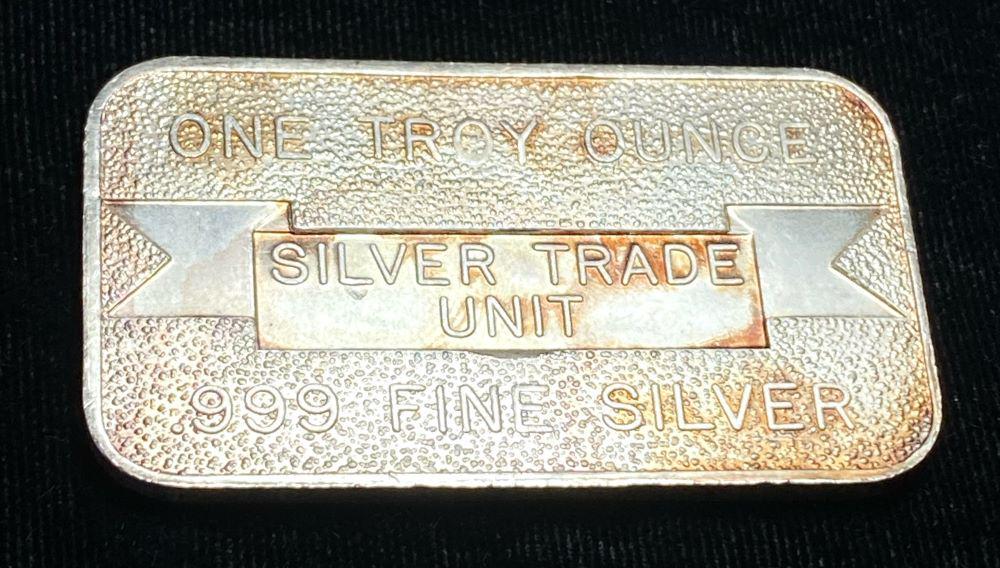 American Eagle Silver Trade Unit 1 ozt Bar .999 (1 of 3)